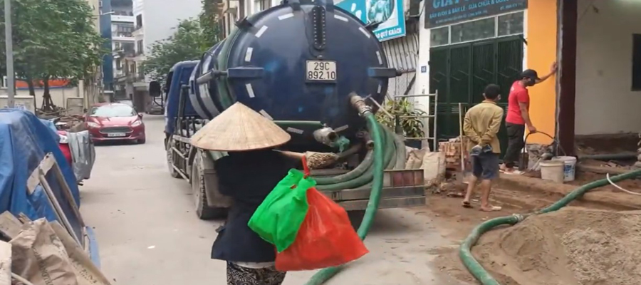 Hút bể phốt tại Việt Trì
